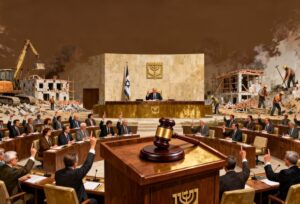 La Knesset adopte une loi historique pour reconstruire l&rsquo;après-guerre