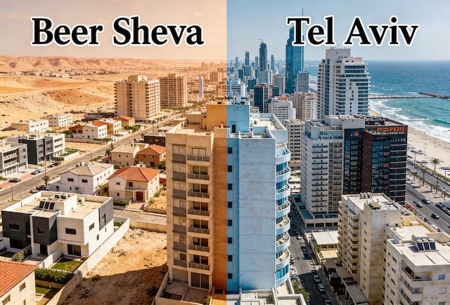 4,8 % à Beer-Sheva contre 2 % à Tel-Aviv : l&rsquo;écart qui dit tout du marché locatif