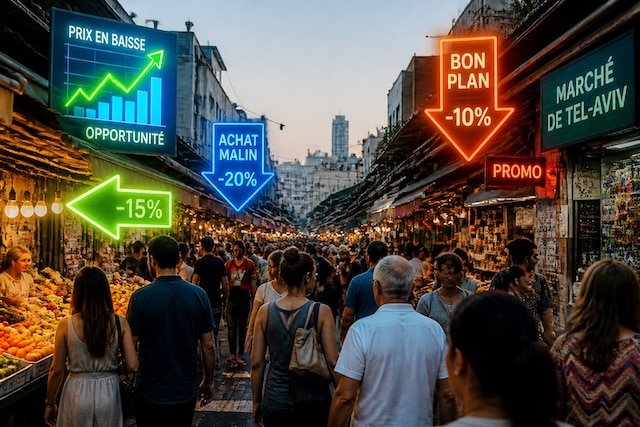 Marché de Tel Aviv : comprendre la correction des prix et ses opportunités