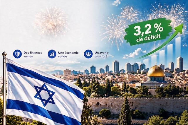 Déficit budgétaire à 3,2 % : les finances publiques israéliennes résistent
